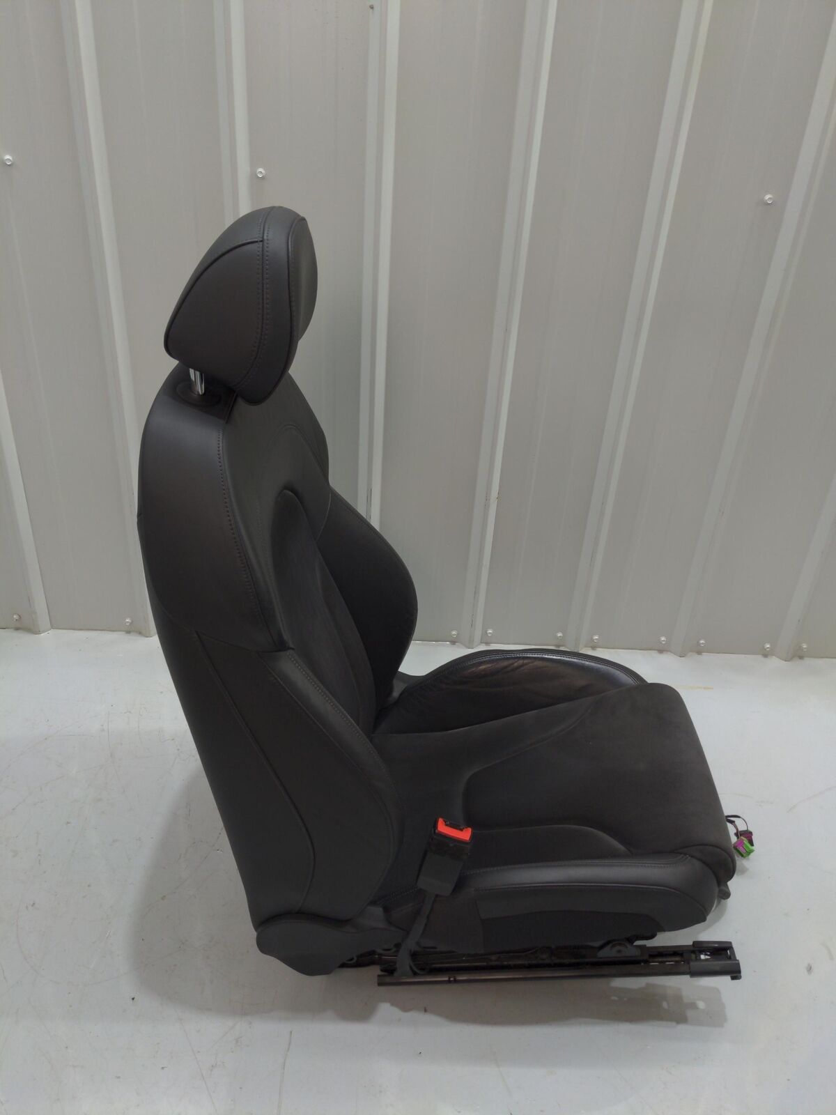 08-10 AUDI R8 Front Seat Lh Left Driver Black *outer Bolsters Has Wear* 54K KM'S