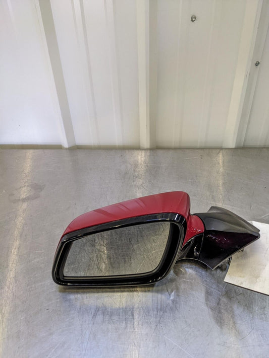 💥12-15 BMW 650I LH Left Door Mirror Red Power Heated Lane Departure E1021016💥