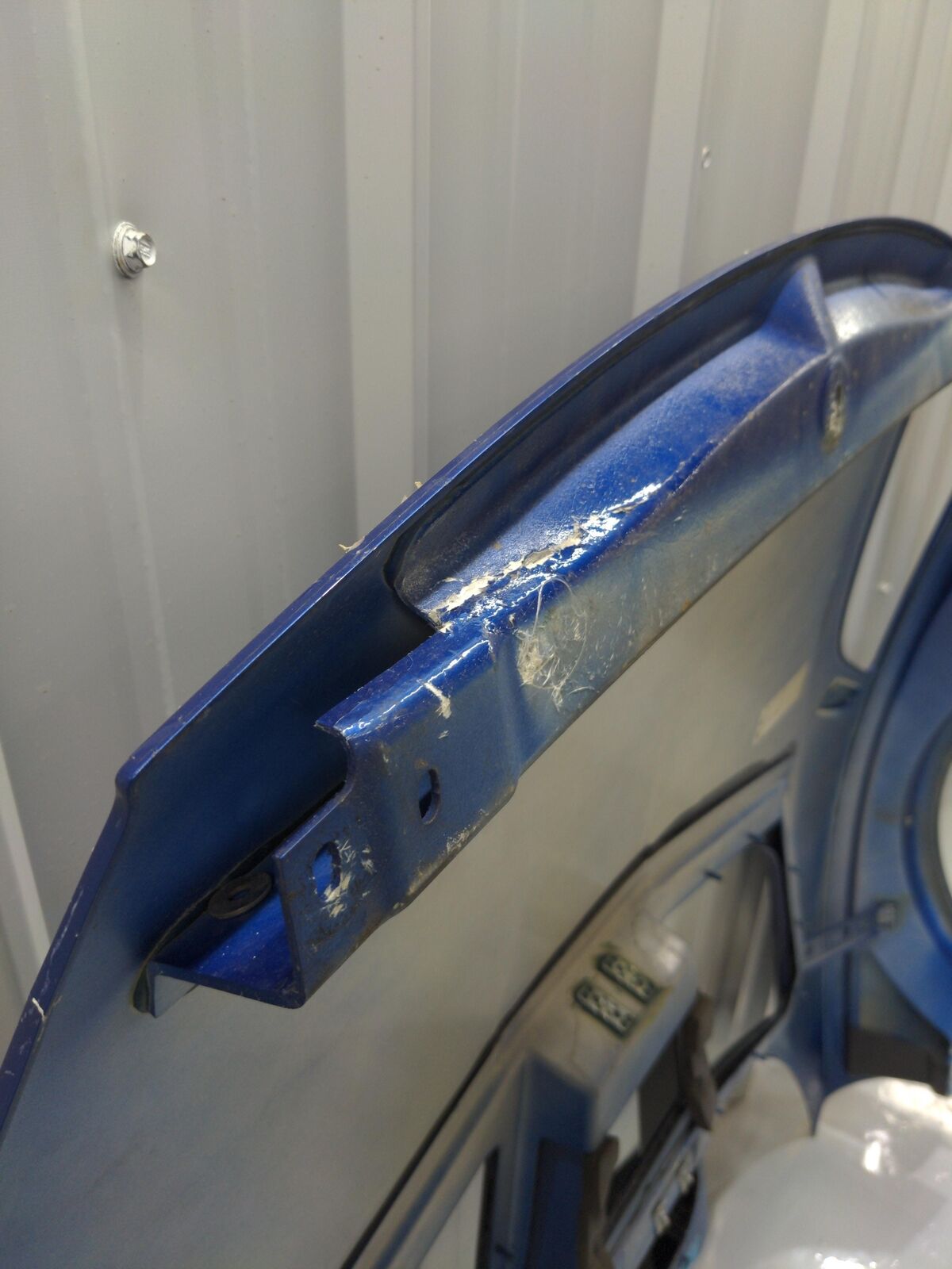 2018 LOTUS EVORA 410 SPORT Front Clamshell Hood Blue Fibreglass *Needs Repair*
