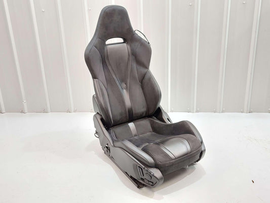 2020 Mclaren 720s Front LH Left Seat Power Black Leather/Suede 2K KMS *Notes*