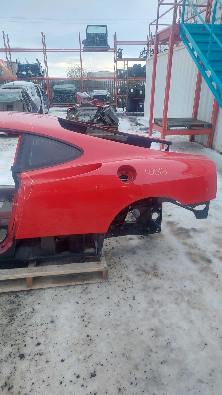2000 Ferrari 360 Modena Left Quarter Panel Red