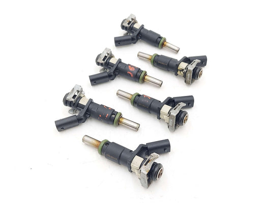 06-12 MERCEDES C300 W204 SET OF 6 FUEL INJECTION INJECTOR A2720780249