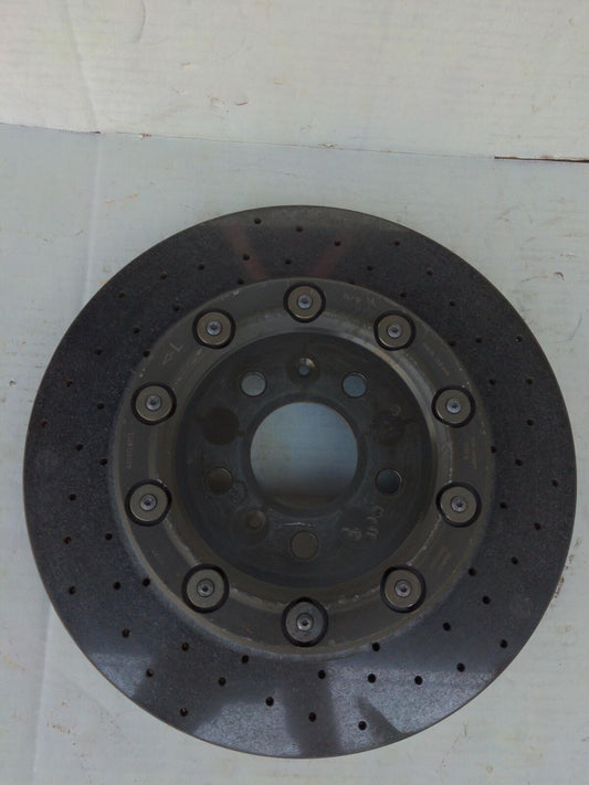 11-17 AUDI R8 hURACAN Rear LH LEFT Carbon Ceramic Brake Disk Rotor 420615601L