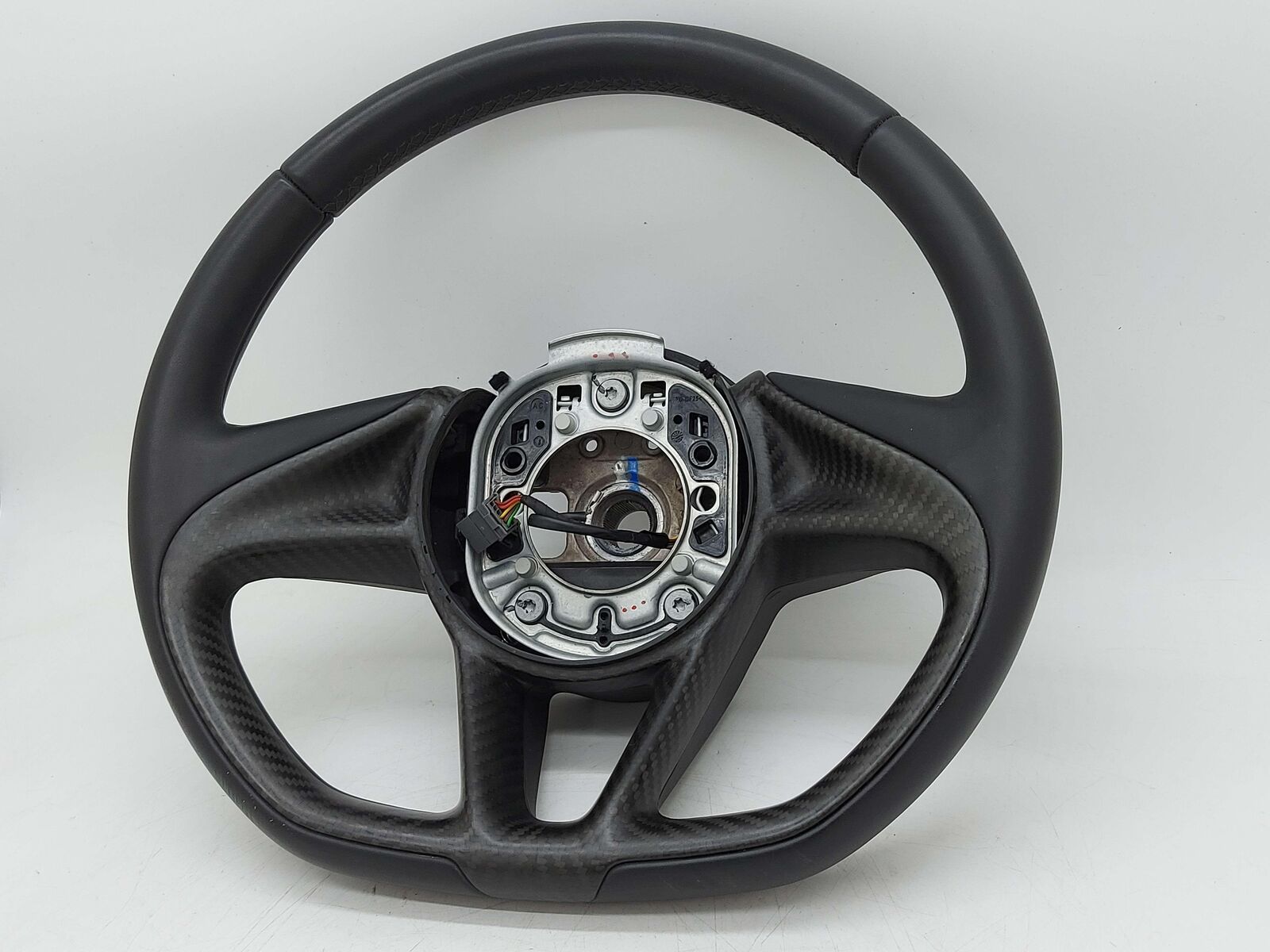 2021 MCLAREN GT STEERING WHEEL LEATHER W/ CARBON TRIM *NOTES* 14NA333MP