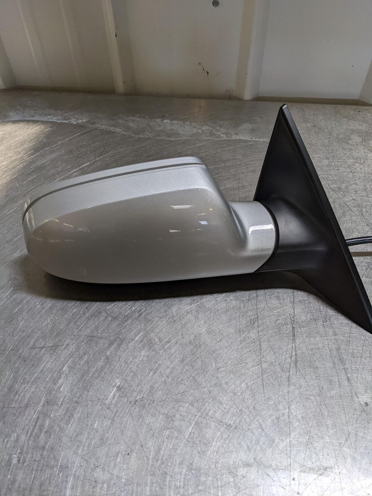 💥08-14 AUDI A5 RH Right Door Mirror Silver Blind Spot Painted Cover💥
