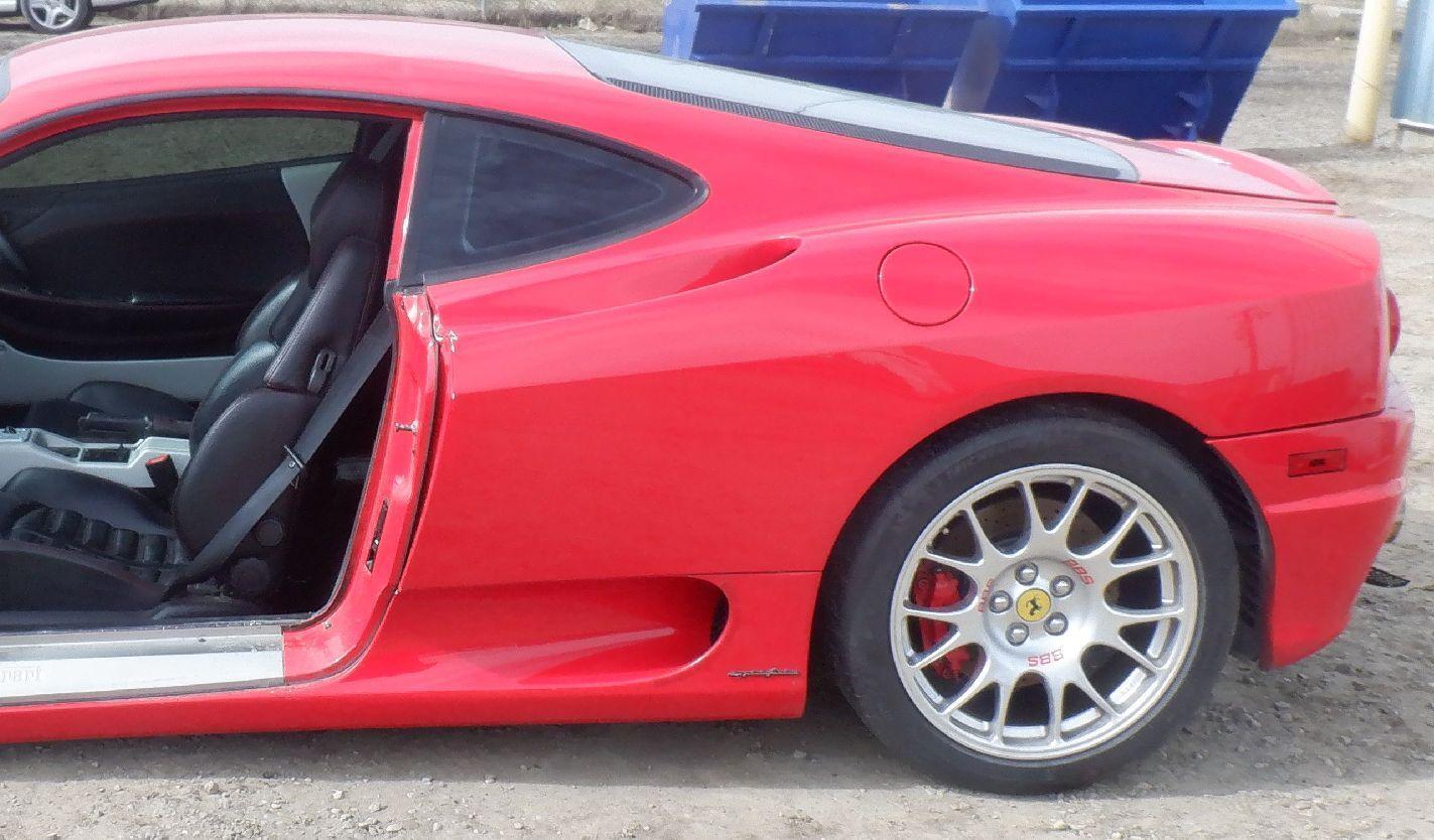 2000 Ferrari 360 Modena Left Quarter Panel Red