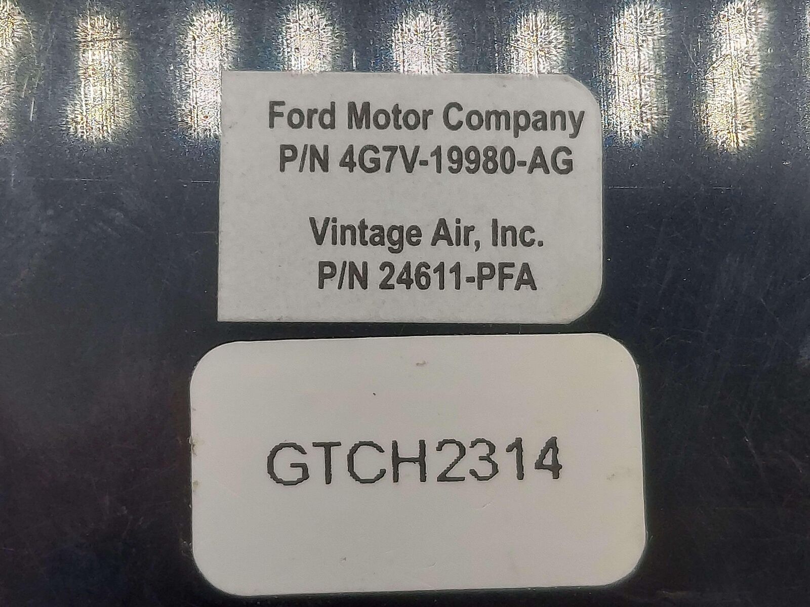 05-06 FORD GT GT40 SUPERCAR HEATER AC A/C CONTROL 4G7V-19980-AG OEM