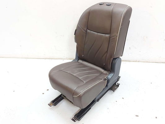 2019 Infiniti QX60 Rear RH Right Seat Java Leather (P) *Dented Wrinkled*