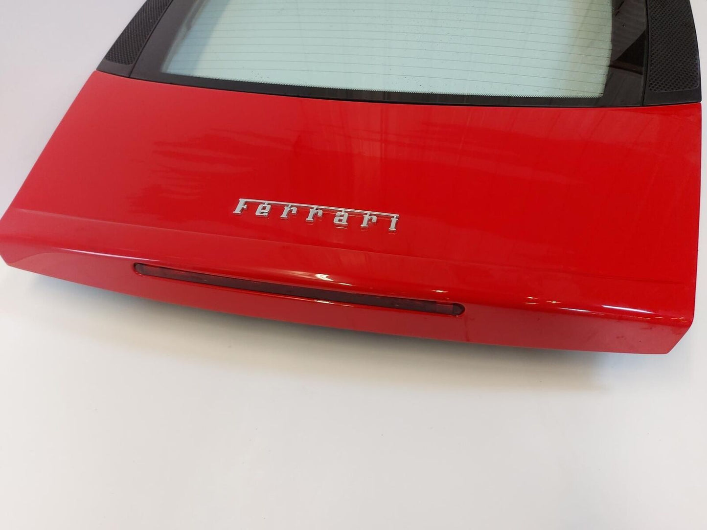 2000 Ferrari 360 Modena Engine Deck Lid Hood with Glass hatch tailgate Red Clean