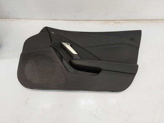 14-19 CHEVY CORVETTE Front RH Right Door Trim Panel Black *Gouged Scratched* 🚀