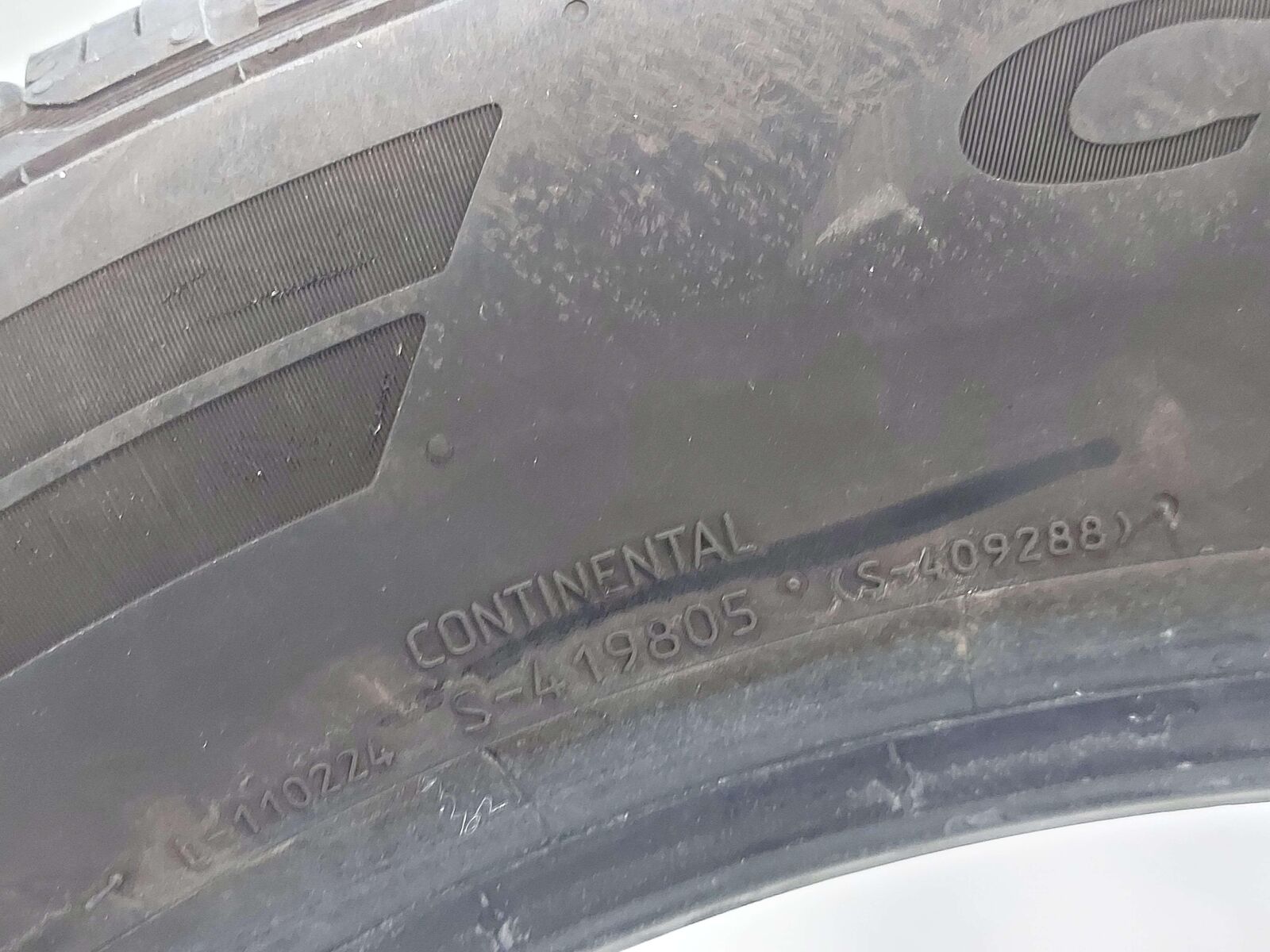 Continental Truecontact Tour Tire Set of 4 235/55R18 100T Date:0519