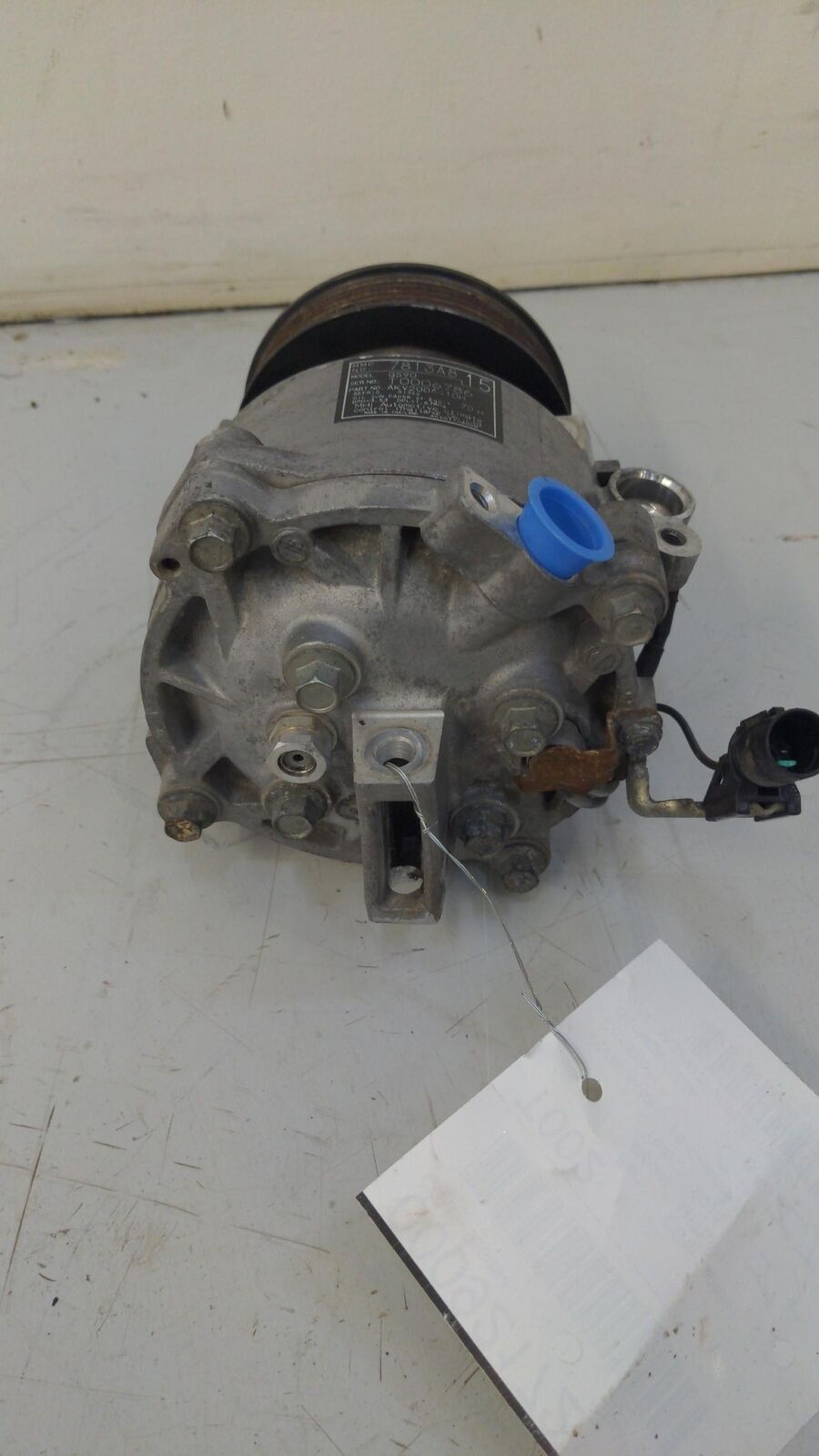 11-15 MITSUBISHI LANCER Evolution Turbo A/c Air Compressor 7813a815 80K KM's!