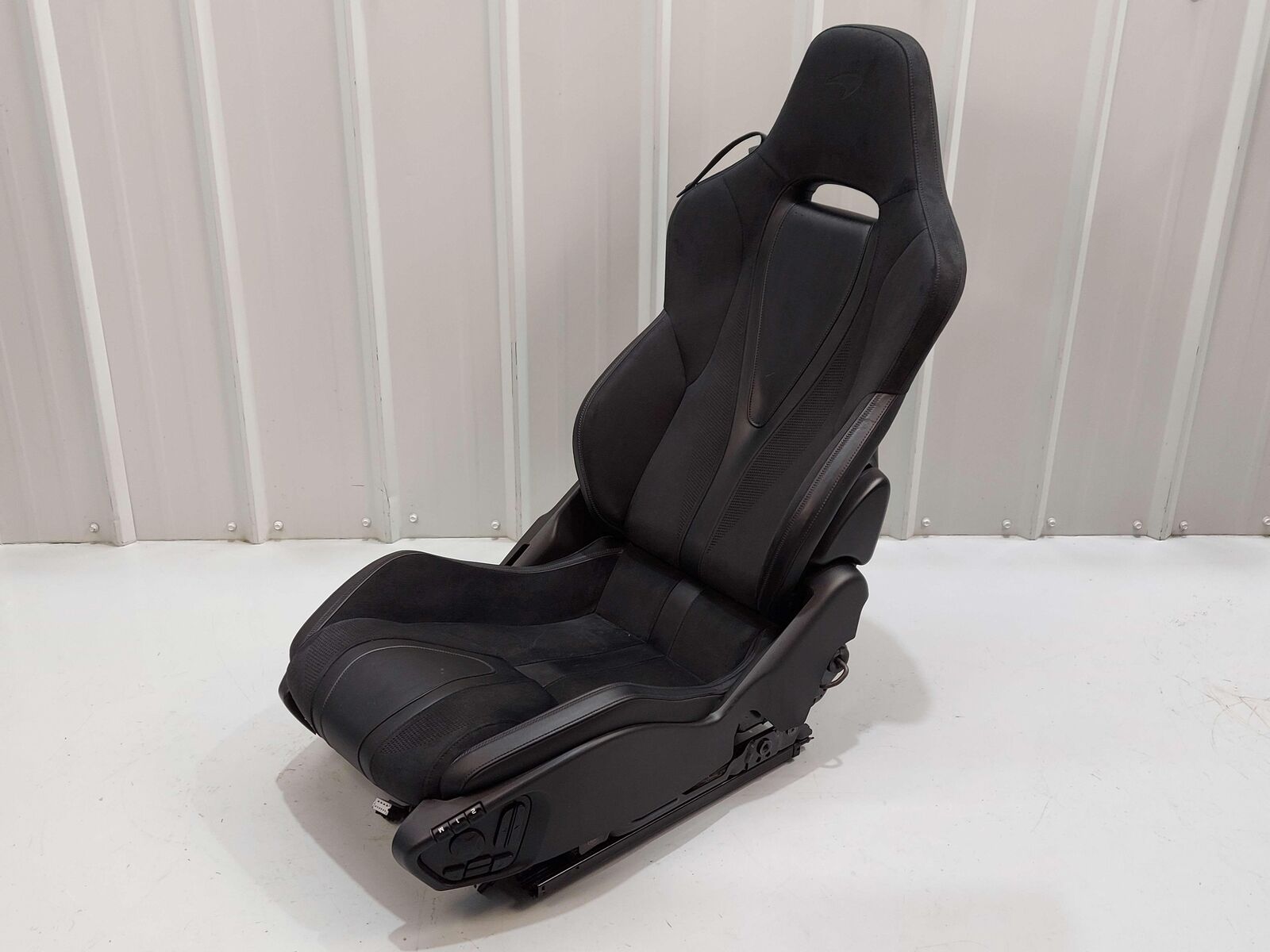 2020 Mclaren 720s Front RH Right Seat Power Black Leather/Suede 2K KMS *Notes*
