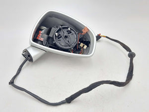 💥08-15 AUDI R8 RH Right Door Mirror silver heated Manual Folding *Less Glass*💥