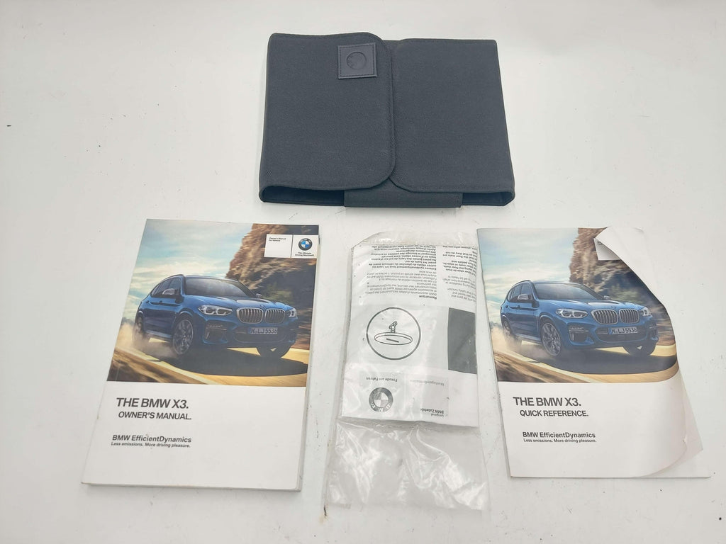 2018 BMW X3 G01 M40I OWNERS MANUAL *CANADIAN VERSION INCLUDES FRENCH*