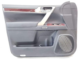 14-21 LEXUS GX460 J150 FRONT LEFT DOOR TRIM PANEL DRIVER BLACK W/ NULUXE *NOTE