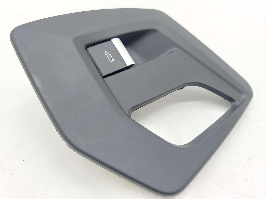 2021 LAMBORGHINI URUS LEFT TAILGATE TRUNK RELEASE TRIM PANEL W/ BUTTON SWITCH