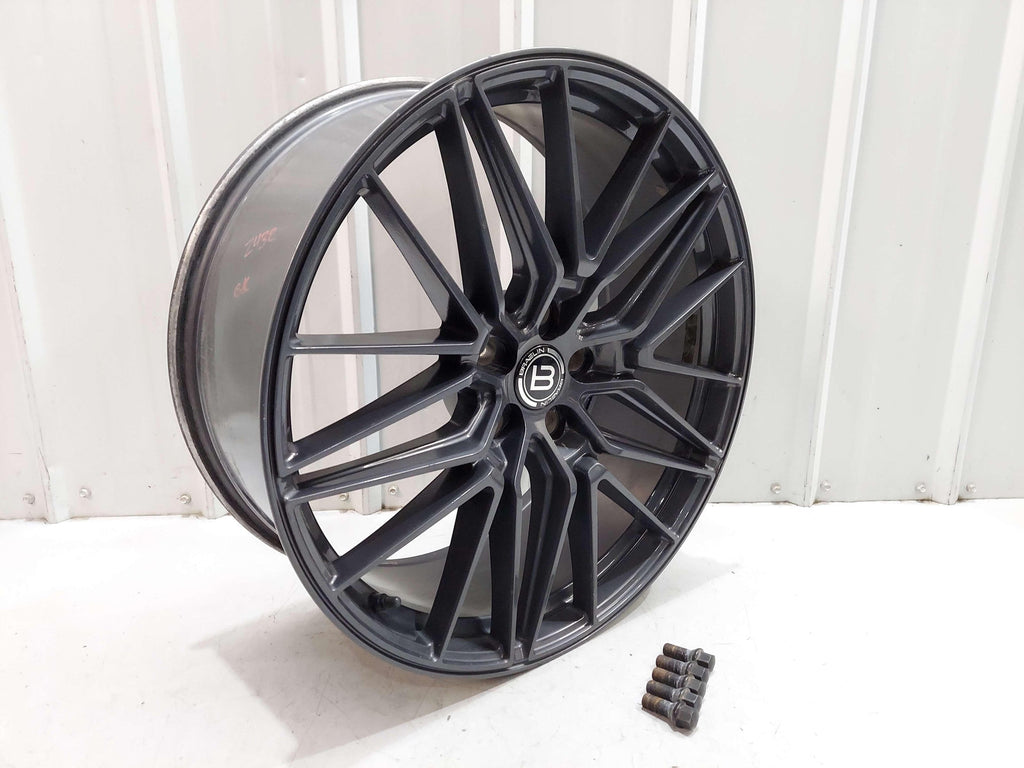 AFTERMARKET BRAELIN BR13 WHEEL RIM 22X9 DARK GREY FROM 2021 LAMBORGHINI URUS