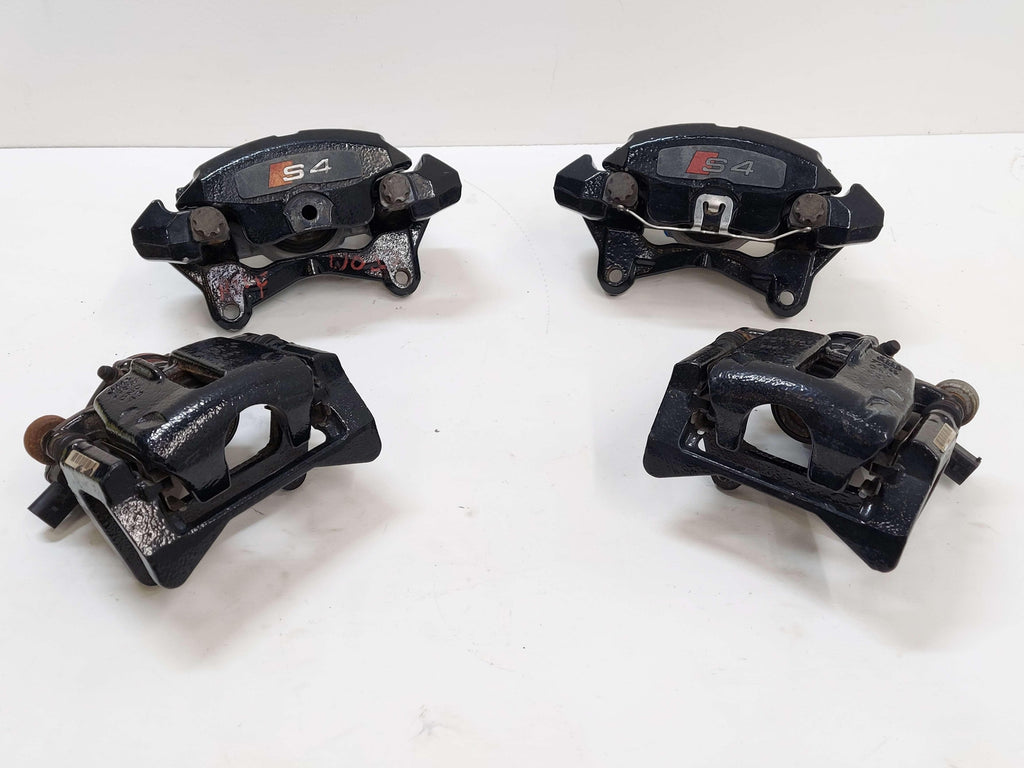 12-16 AUDI S4 B8 SET OF 4 BRAKE CALIPERS *CHIPS SCRATCHES*