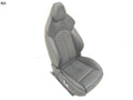 14 15 AUDI RS7 FRONT REAR SEAT SET BLACK LEATHER DIAMOND STITCH