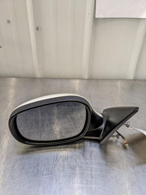09-12 BMW 328 LH Left Door Mirror White 3m FOLDING