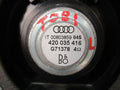 T081 2009 09 AUDI R8 LH LEFT FRONT DOOR MID SPEAKER BANG & OLUFSEN 420035416