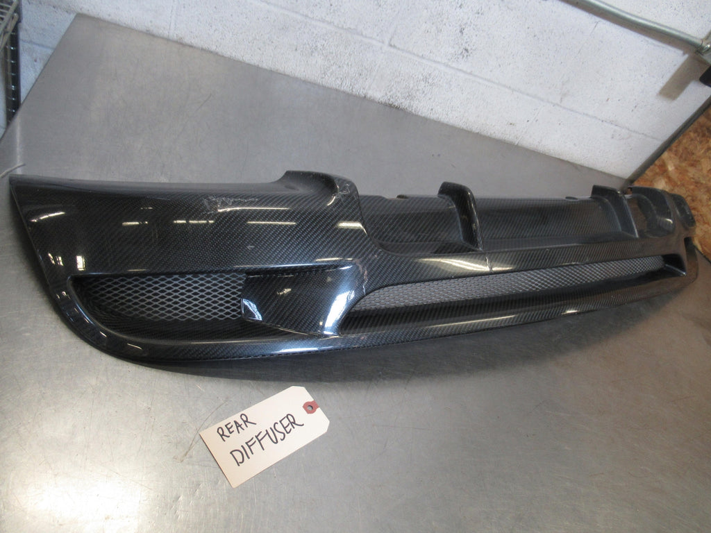 08-13 e82 BMW 135I Rear Bumper VALENCE Diffuser Carbon Fiber *NOTES* 51120414220