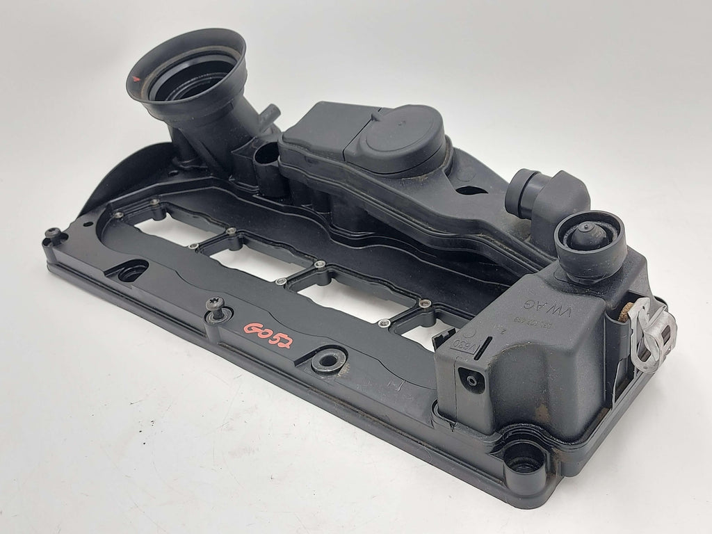 09-14 Jetta 2.0L Engine Motor Valve Cover Diesel 03L103469 *Broken Mount*