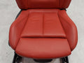 15-16 BMW 235I F23 FRONT REAR LEFT RIGHT CORAL RED INTERIOR SEAT SET & DOOR TRIM