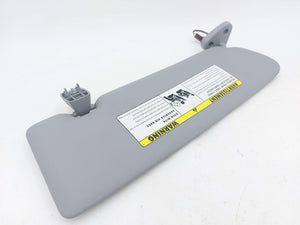 08-13 BMW 135I E82 LEFT SUN VISOR COUPE GRAY 2996667