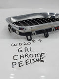 04 05 06 07 08 09 10 BMW 535I Left Grill Grille Chrome Is Bubbling 10627110