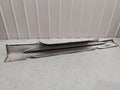 2010 Maserati GranTurismo M145 Coupe LEFT ROCKER PANEL SIDE SKIRT MOULDING WHITE