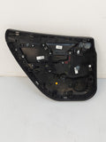 2014 Tesla S Rear RH Right Door Trim Panel Black And Tan *Notes* 1008105-09-k