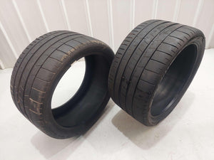 TIRE PAIR PIRELLI P ZERO 305/30ZR20 7/32 - 6.5/32 FROM 2017 LAMBORGHINI HURACAN