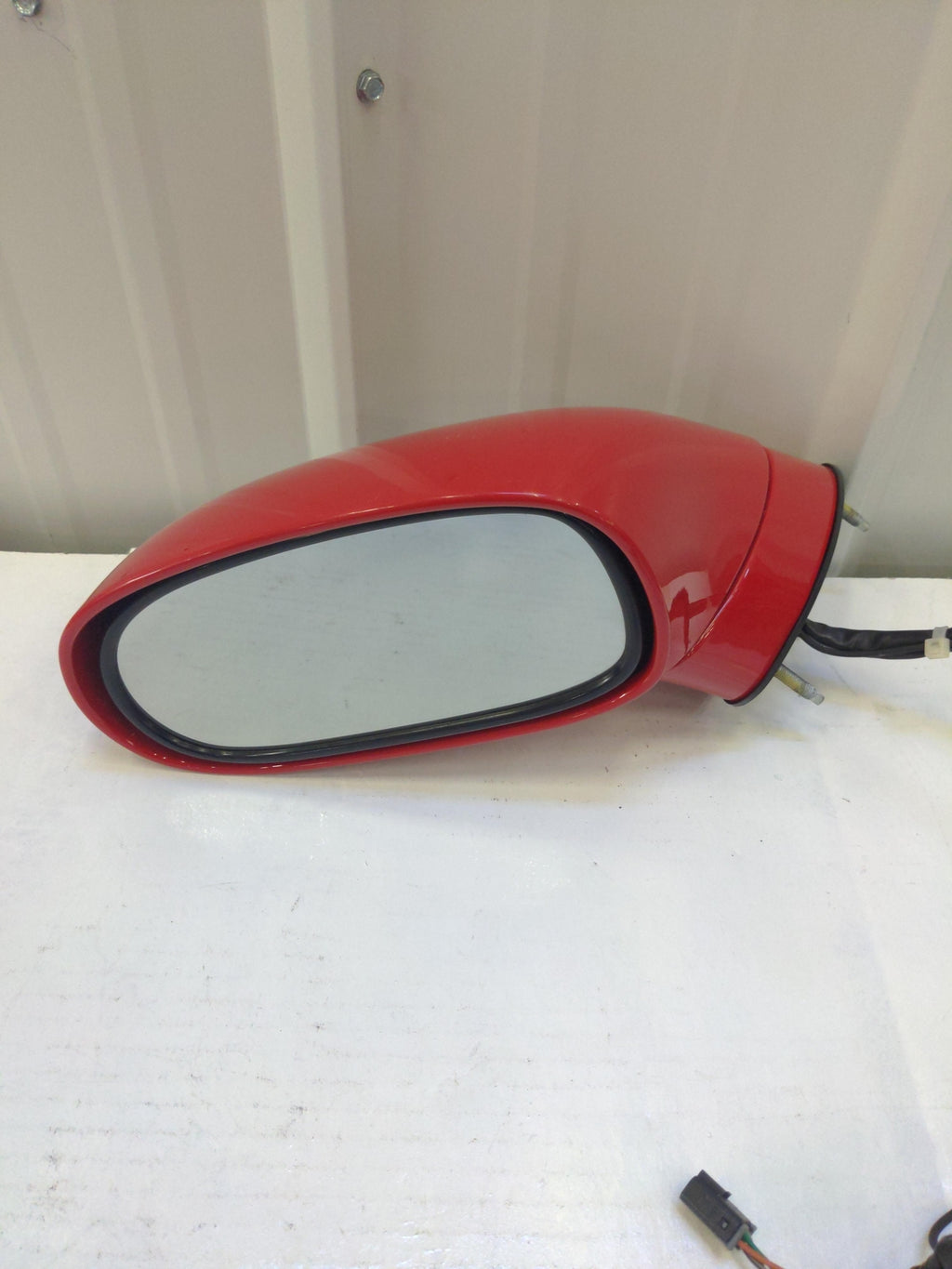 2008 CHEVROLET CORVETTE C6 Door Mirror Left red