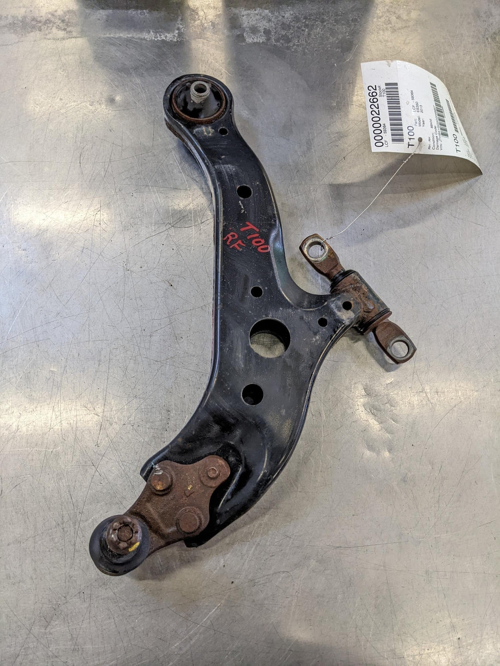 13-18 LEXUS ES350 FRONT RH Right Lower Control Arm Y0409191 88K KM'S