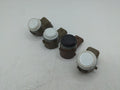 17 TESLA X PARK ASSIST Frong Sensors 3 White 1 Black 1099611-00-A 1099612-00-A