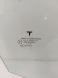2017 TESLA X Right Front Door Glass window Rh