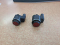 12-15 RANGE ROVER EVOQUE FIRENZE RED Outer Parking Assist Sensor X2 AH4215K859AB