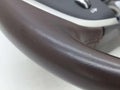 12-15 JAGUAR XF X260 STEERING WHEEL HEATED TRUFFLE BROWN LEATHER 034ED CX23CCAMS