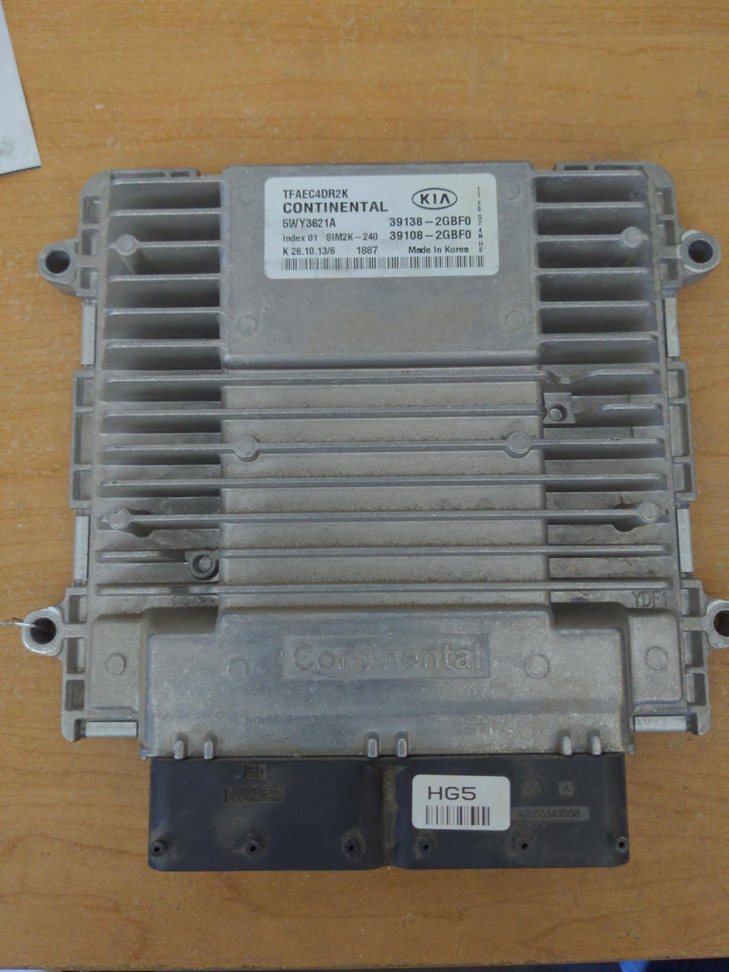 14 KIA OPTIMA Engine Computer Control Module ECU ECM 39138-2gbf0 3k KM'S!
