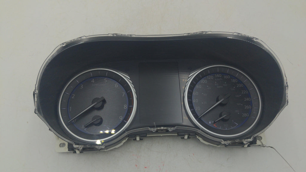 17 INFINITI Q60 Speedometer Kph 48k Km's K525ca1a cluster 3.0L VR30DDTT