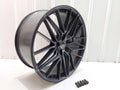 AFTERMARKET BRAELIN BR13 WHEEL RIM 22X10 DARK GREY FROM 2021 LAMBORGHINI URUS