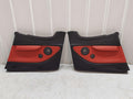 15-16 BMW 235I F23 FRONT REAR LEFT RIGHT CORAL RED INTERIOR SEAT SET & DOOR TRIM