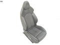 14 15 AUDI RS7 FRONT REAR LEFT RIGHT SEAT SET BLACK LEATHER DIAMOND STITCH