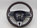 12-15 JAGUAR XF X260 STEERING WHEEL HEATED TRUFFLE BROWN LEATHER 034ED CX23CCAMS