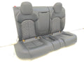 14 15 AUDI RS7 FRONT REAR SEAT SET BLACK LEATHER DIAMOND STITCH