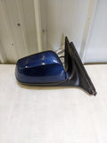 💥10 BMW 535I RH Right Door Mirror Blue Power Heated Puddle Lamps E1021016💥