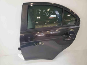 08-15 Mitsubishi Lancer Evolution Evo X MR Left Rear Door Lh BLACK