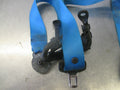 P018 BMW I8 2014-2017 SEAT BELT FRONT RIGHT PASSENGER BLUE
